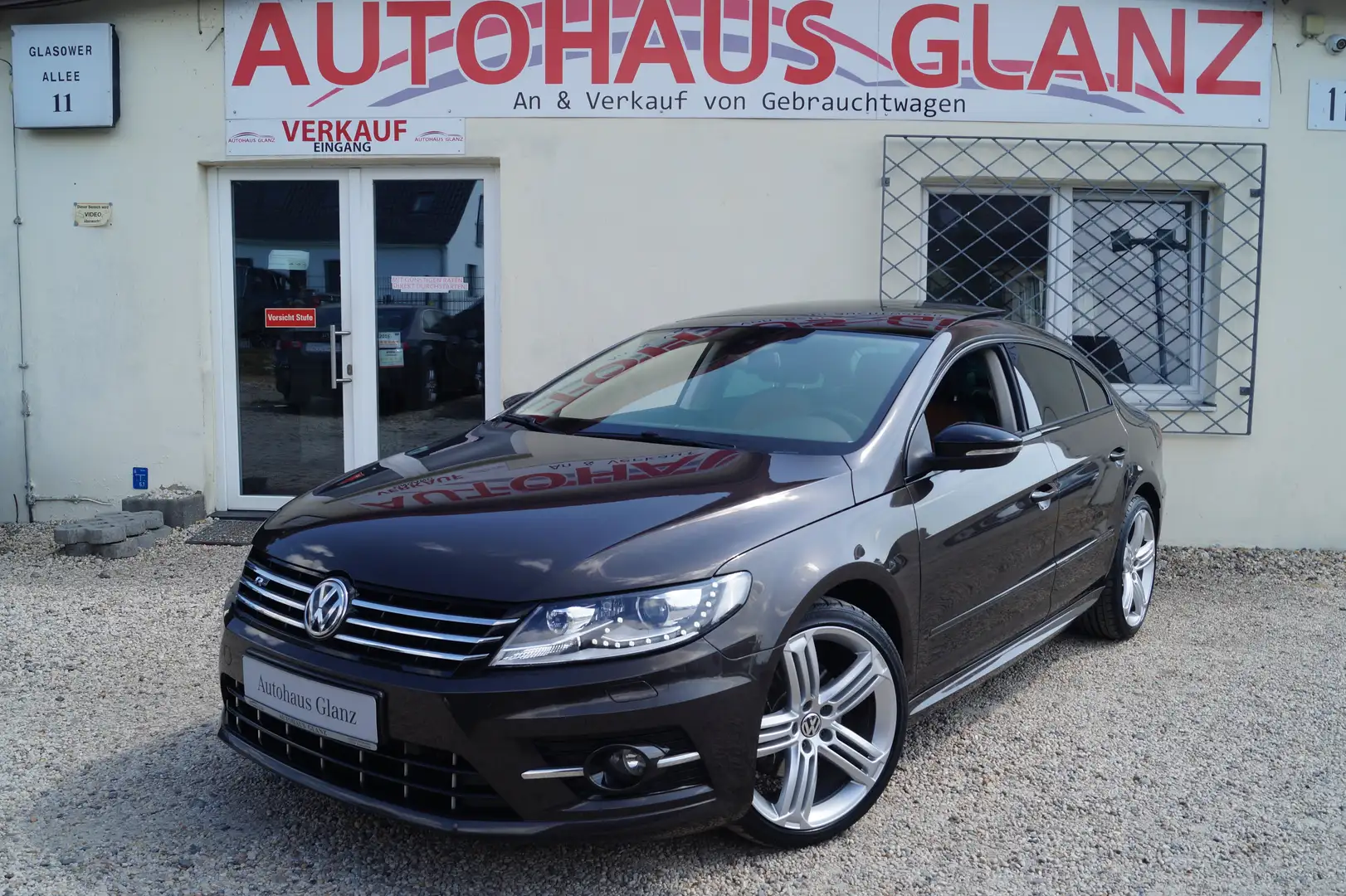 Volkswagen CC 2,0TDI DSG R line Standh*Pano Marrón - 1