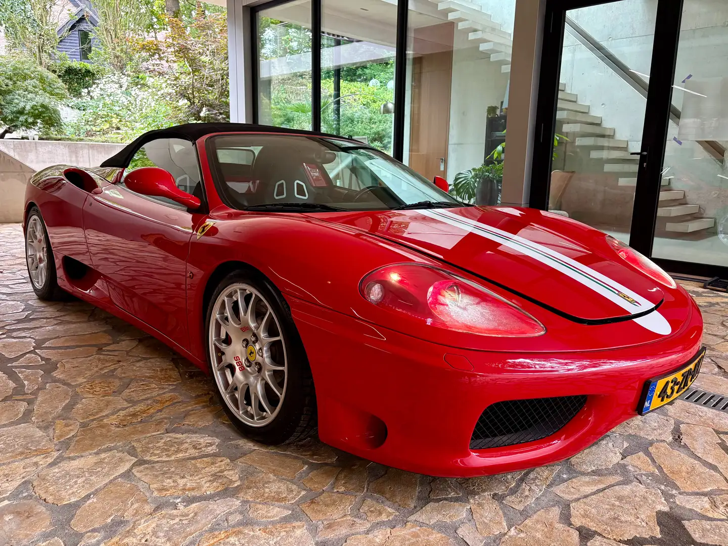 Ferrari 360 3.6 V8 Spider F131 V8-29071 km-Challenge Stradale Rouge - 2