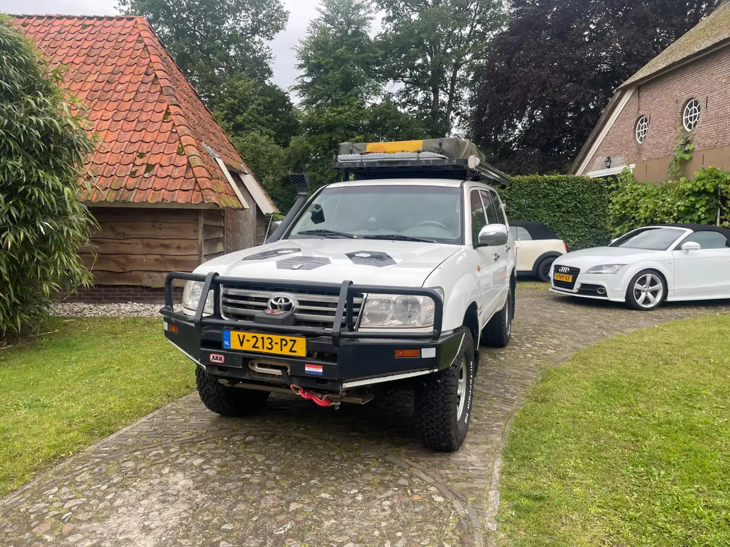 Toyota Land Cruiser LANDCRUISER -AFRIKA UITVOERING-COMPLEET OMGEBOUWD- Blanc - 1