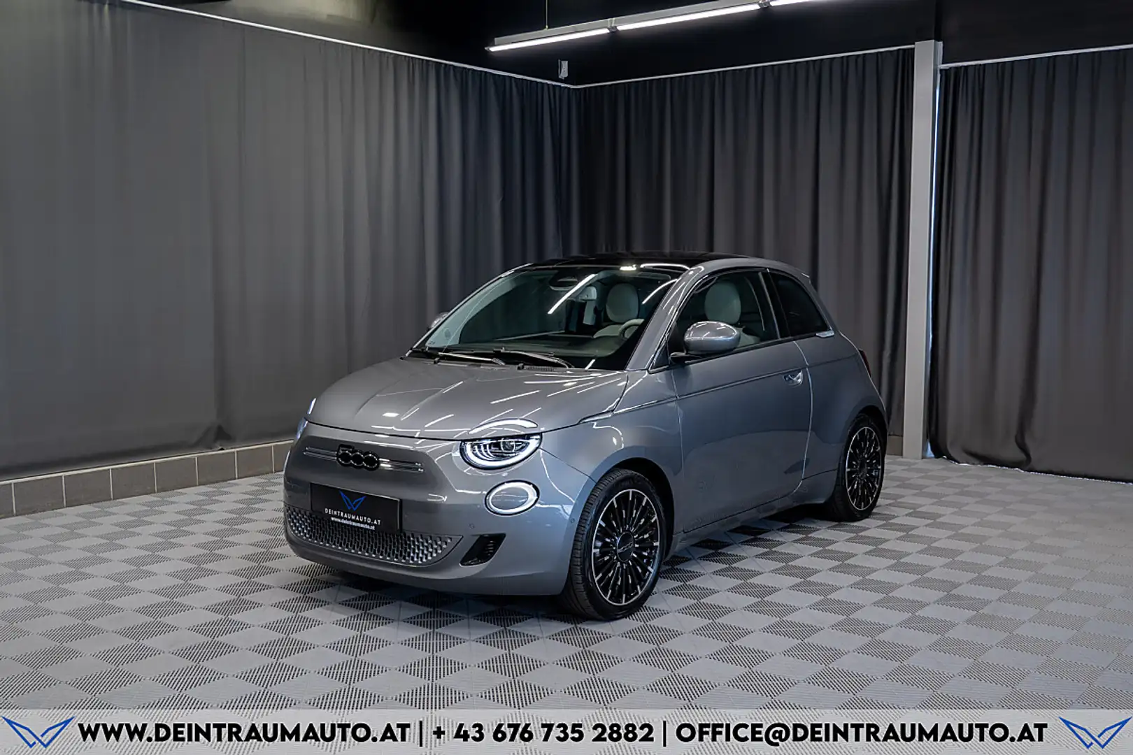 Fiat 500e 500 Elektro La Prima 3+1 42 kWh*VOLLAUSSTATTUNG... Grau - 1