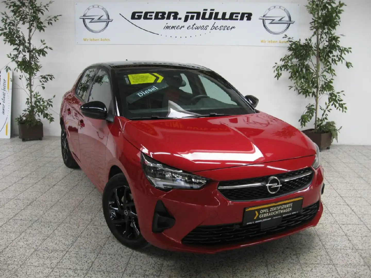 Opel Corsa GS Line Rot - 1