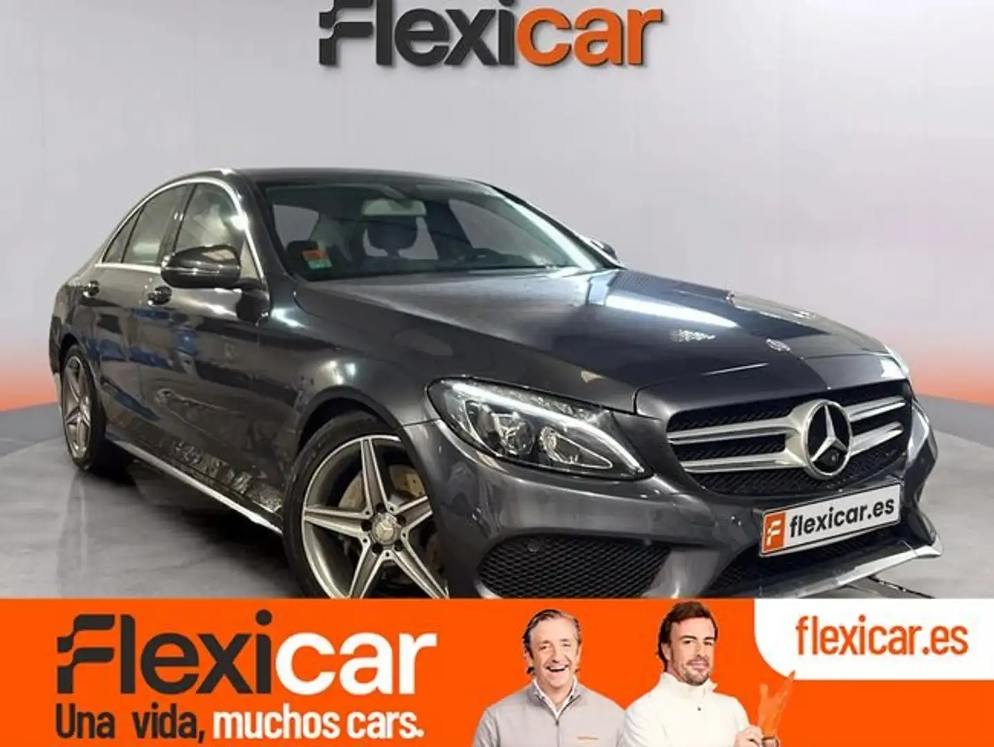 Mercedes-Benz C 220 220CDI Elegance Aut. Gris - 1