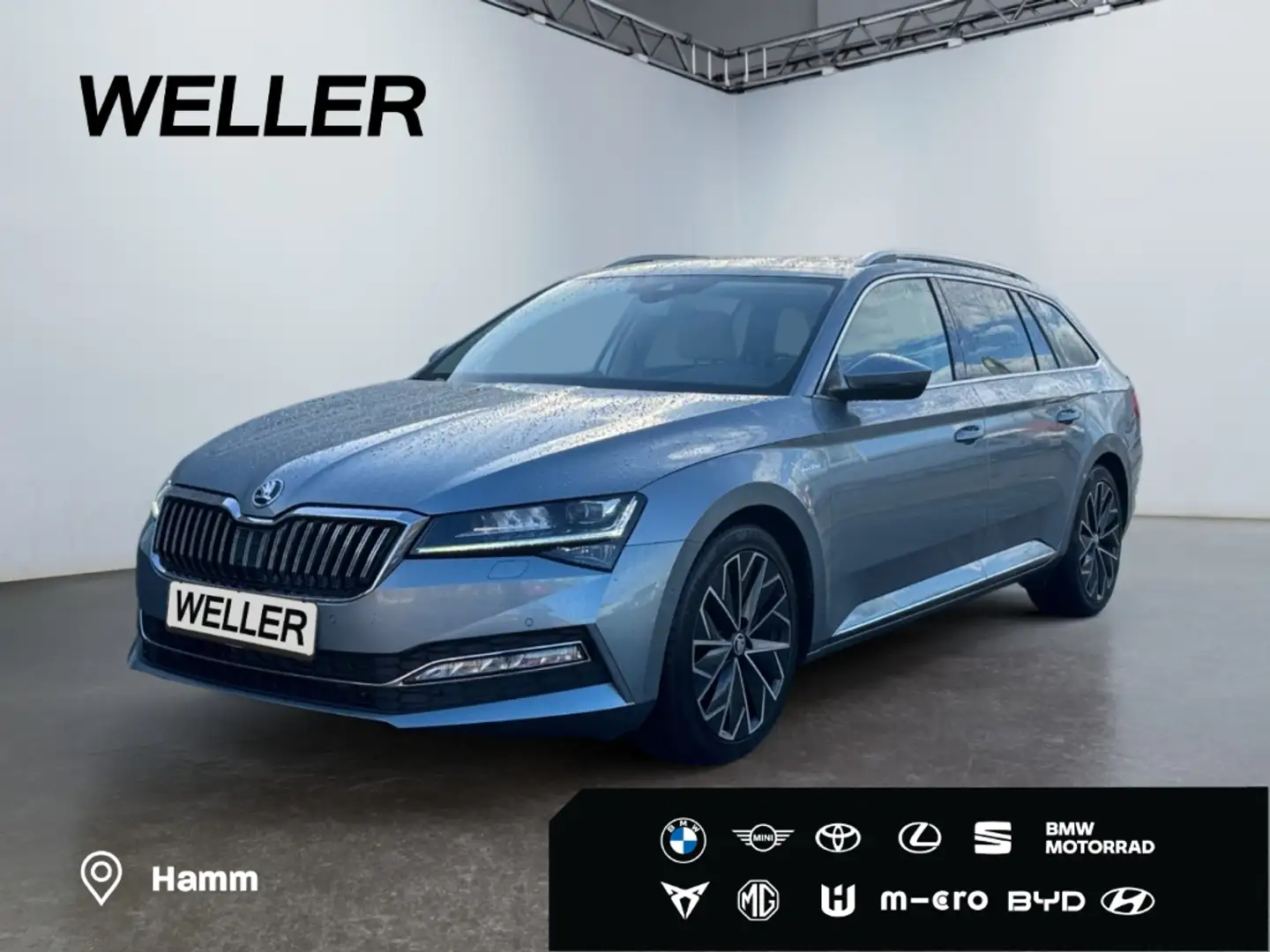 Skoda Superb Combi 2.0 TSI DSG L&K *Matrix*AHK*CANTON* Grau - 1