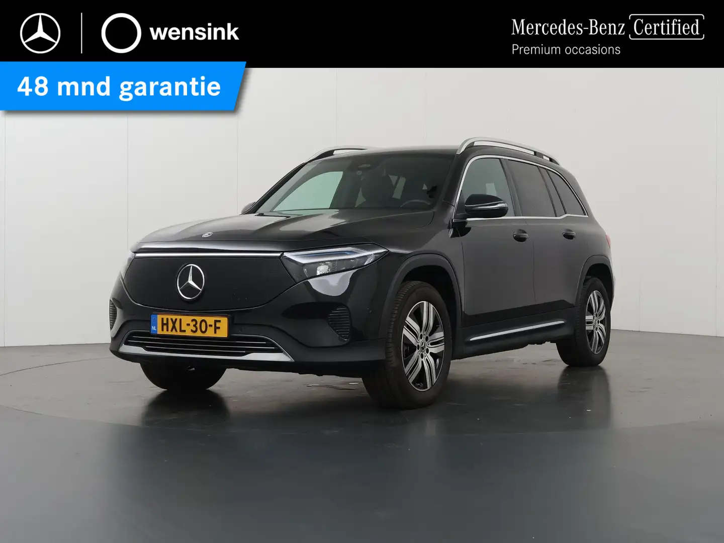 Mercedes-Benz EQB 250 250+ Business Line 71 kWh | 7 zits | Getint glas | Zwart - 1