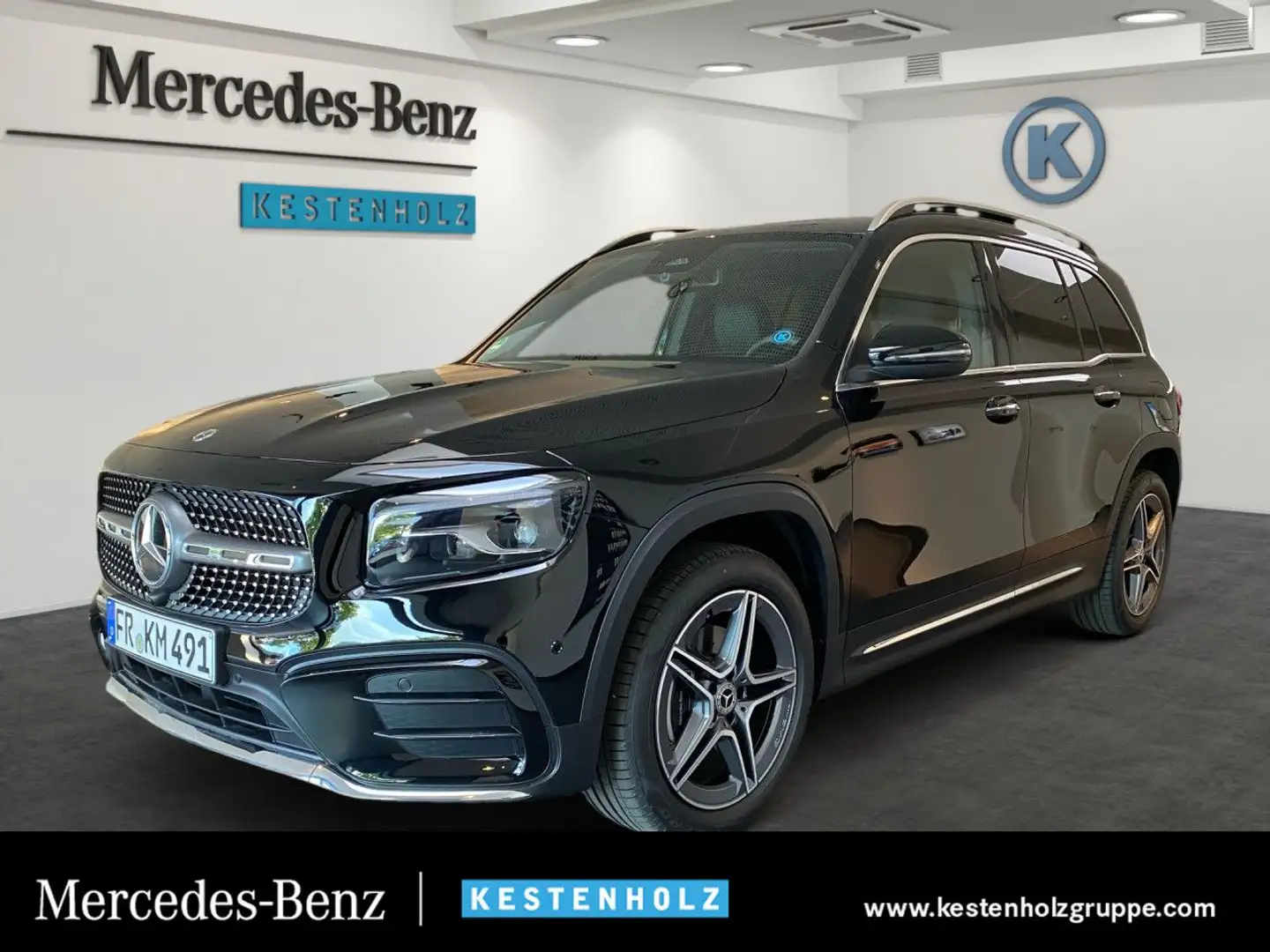 Mercedes-Benz GLB 200 d AMG+HANDS-FREE+PARK+DISTR Schwarz - 1