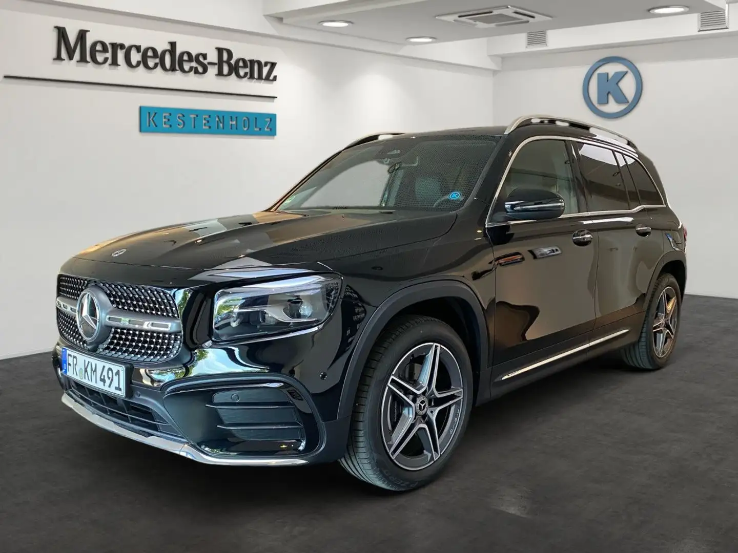 Mercedes-Benz GLB 200 d AMG+HANDS-FREE+PARK+DISTR Schwarz - 2