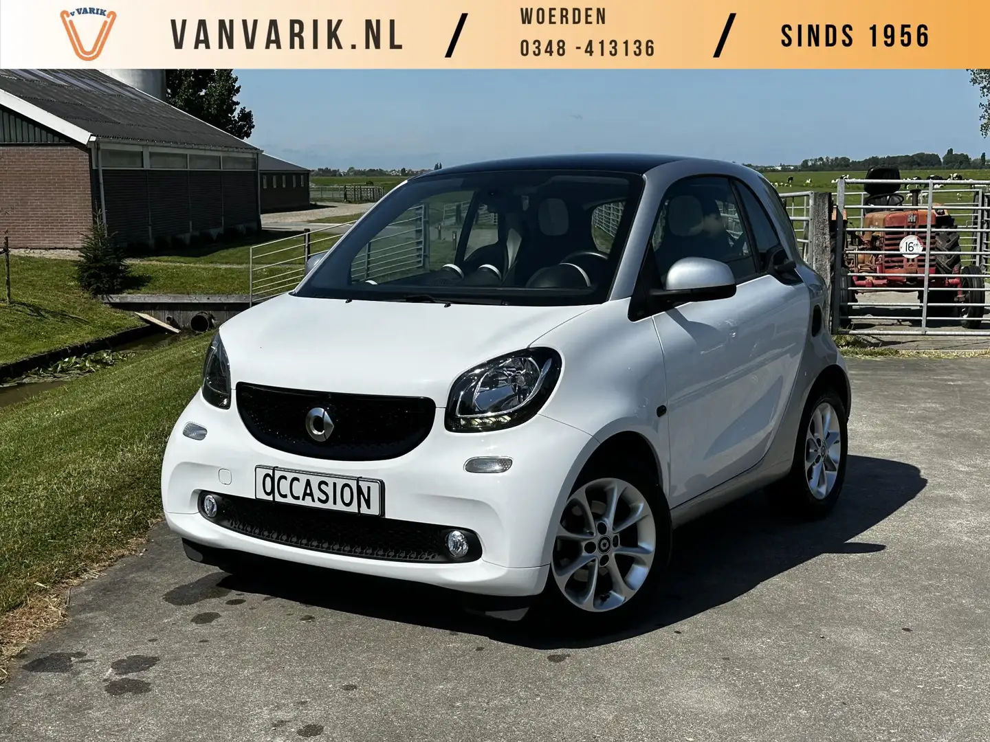 smart forTwo 1.0 Prime CRUISE | CLIMA | PANORAMA | ALL SEASON | Wit - 1