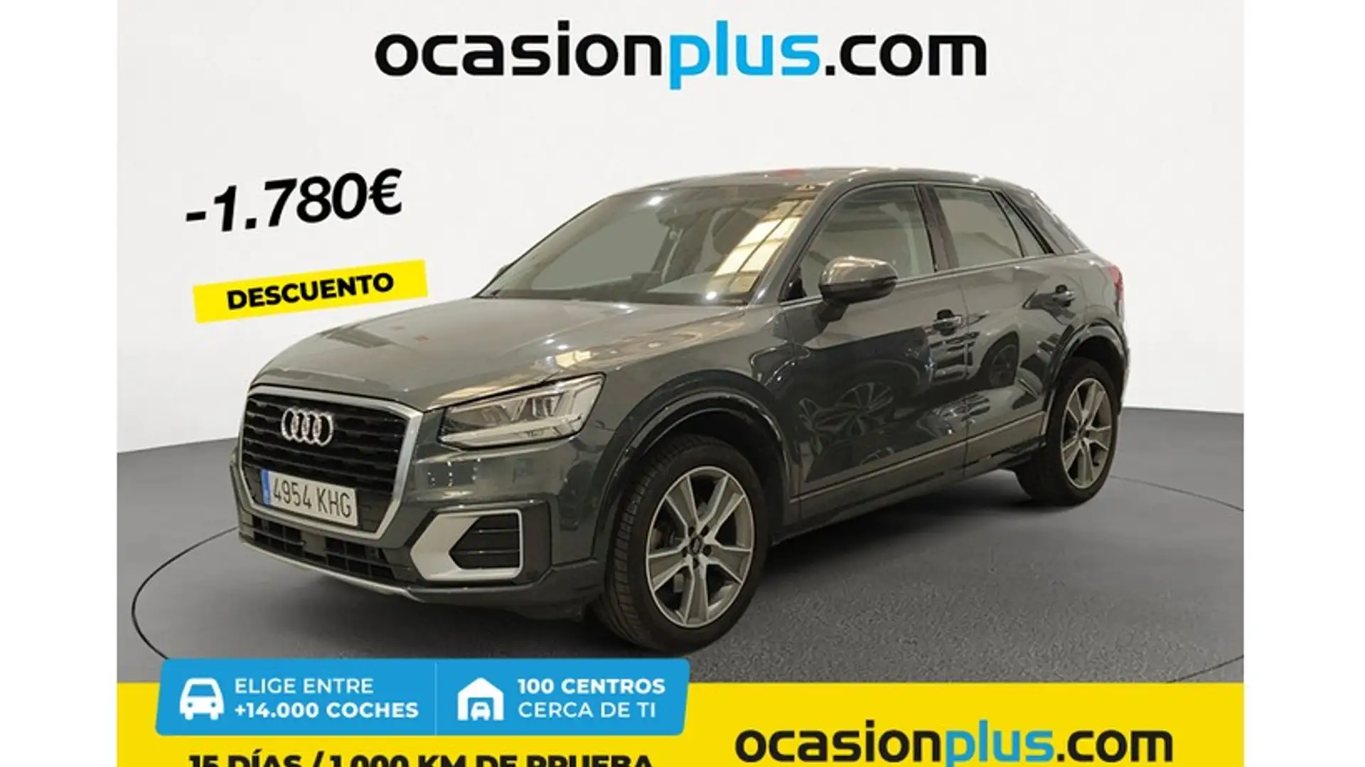 Audi Q2 1.6TDI Design edition S tronic 85kW Gris - 1