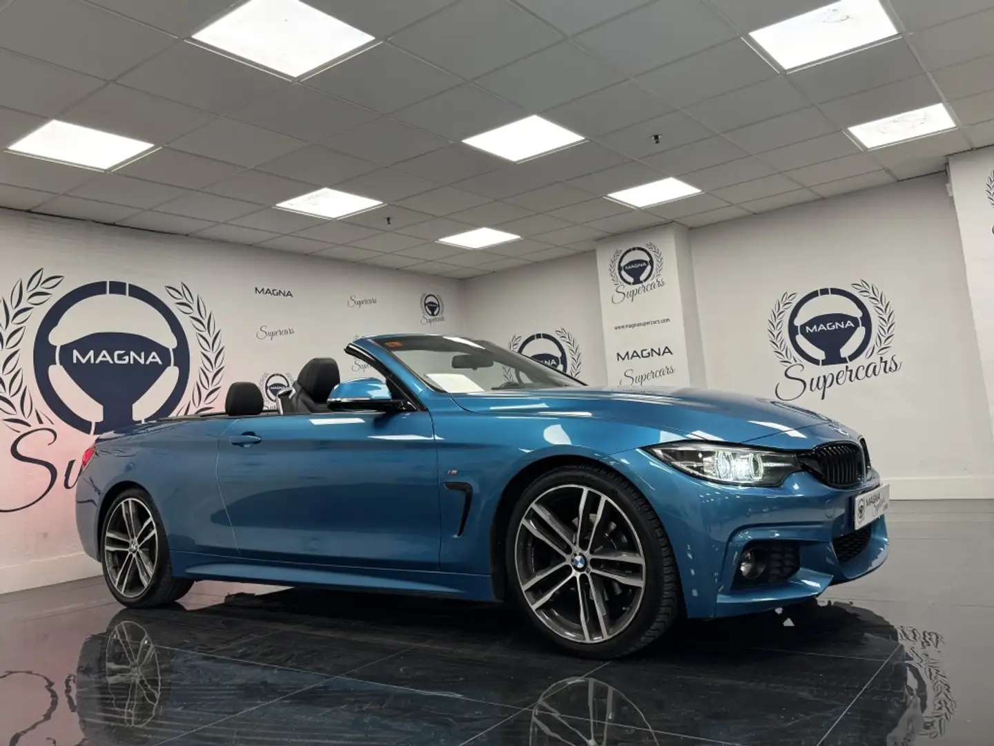 BMW 420 420iA Cabrio Azul - 2
