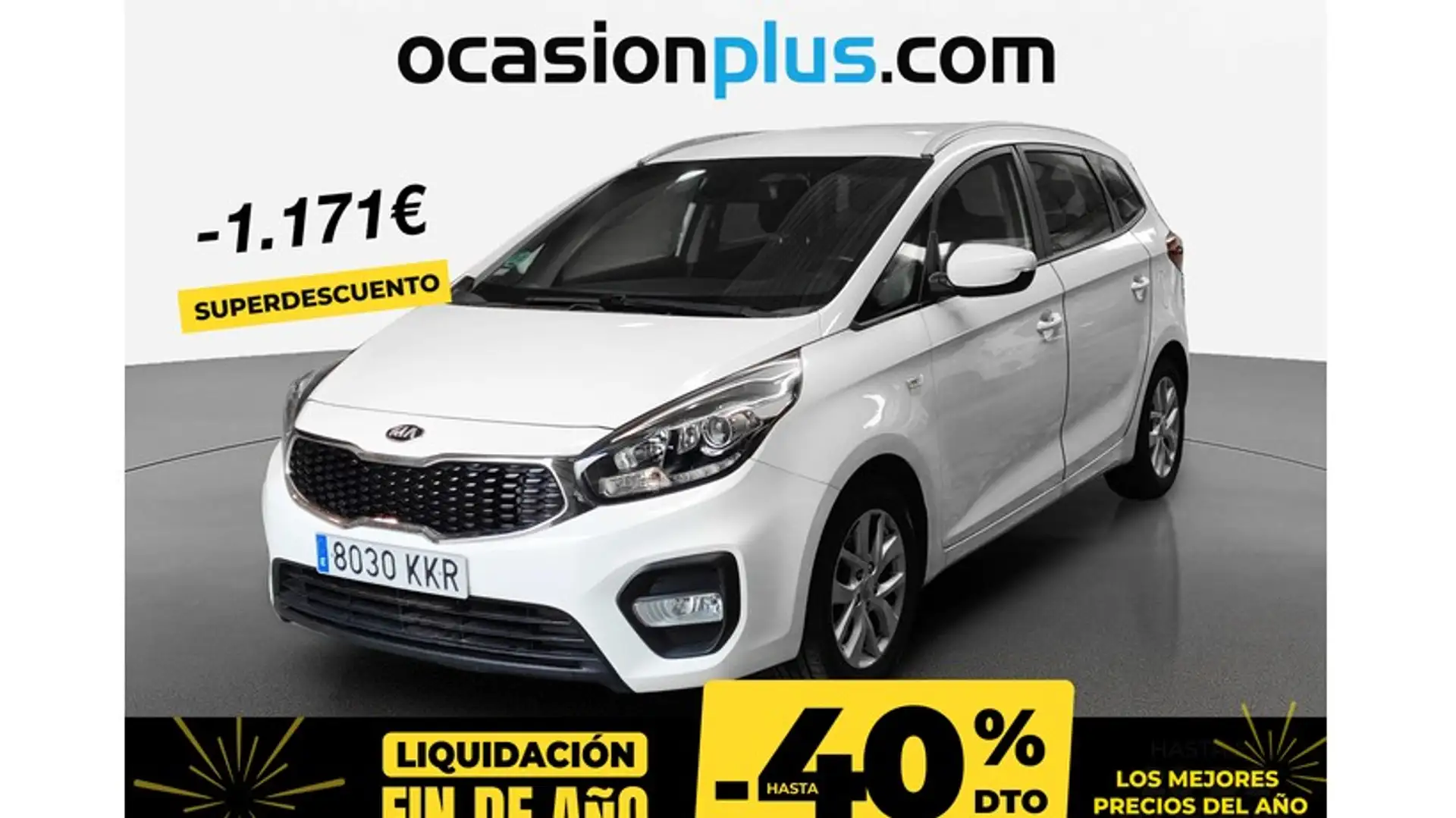 Kia Carens 1.7CRDi VGT Eco-Dynamics Concept Blanc - 1