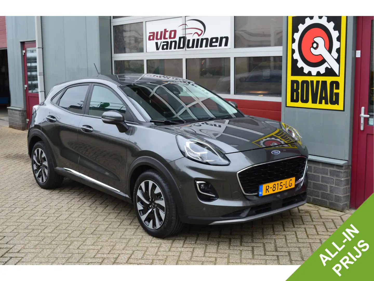 Ford Puma 1.0 EcoBoost Hybrid Titanium O.a: Clima, Navi, Ad. Grijs - 1