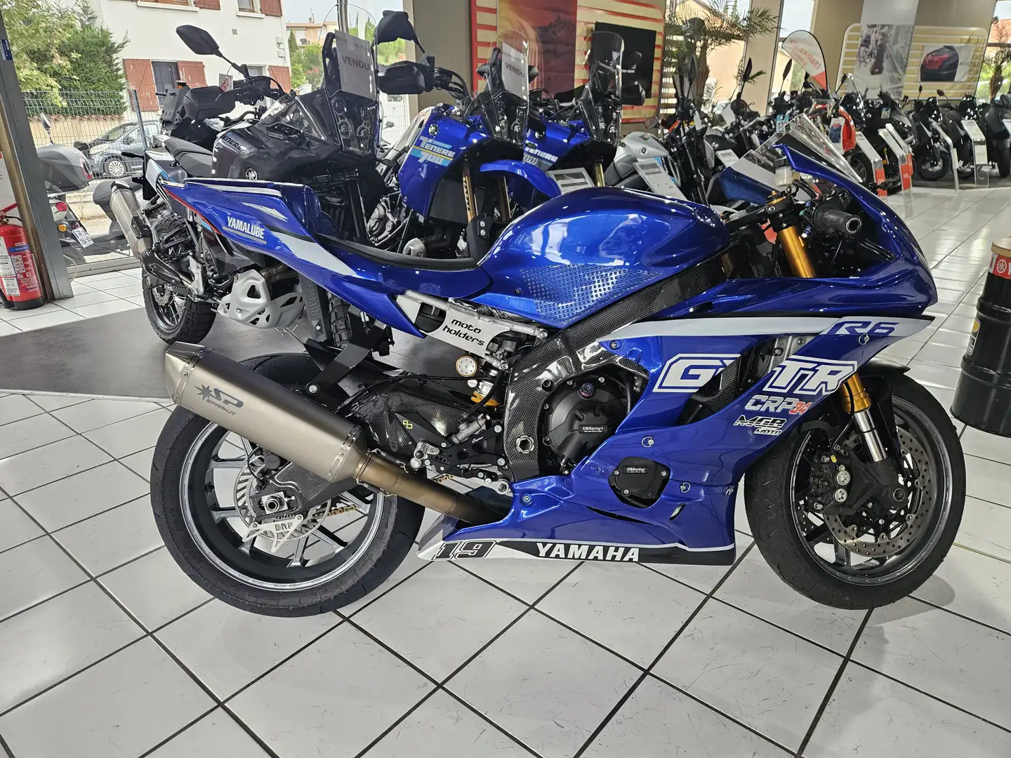 Yamaha YZF-R6 Bleu - 1