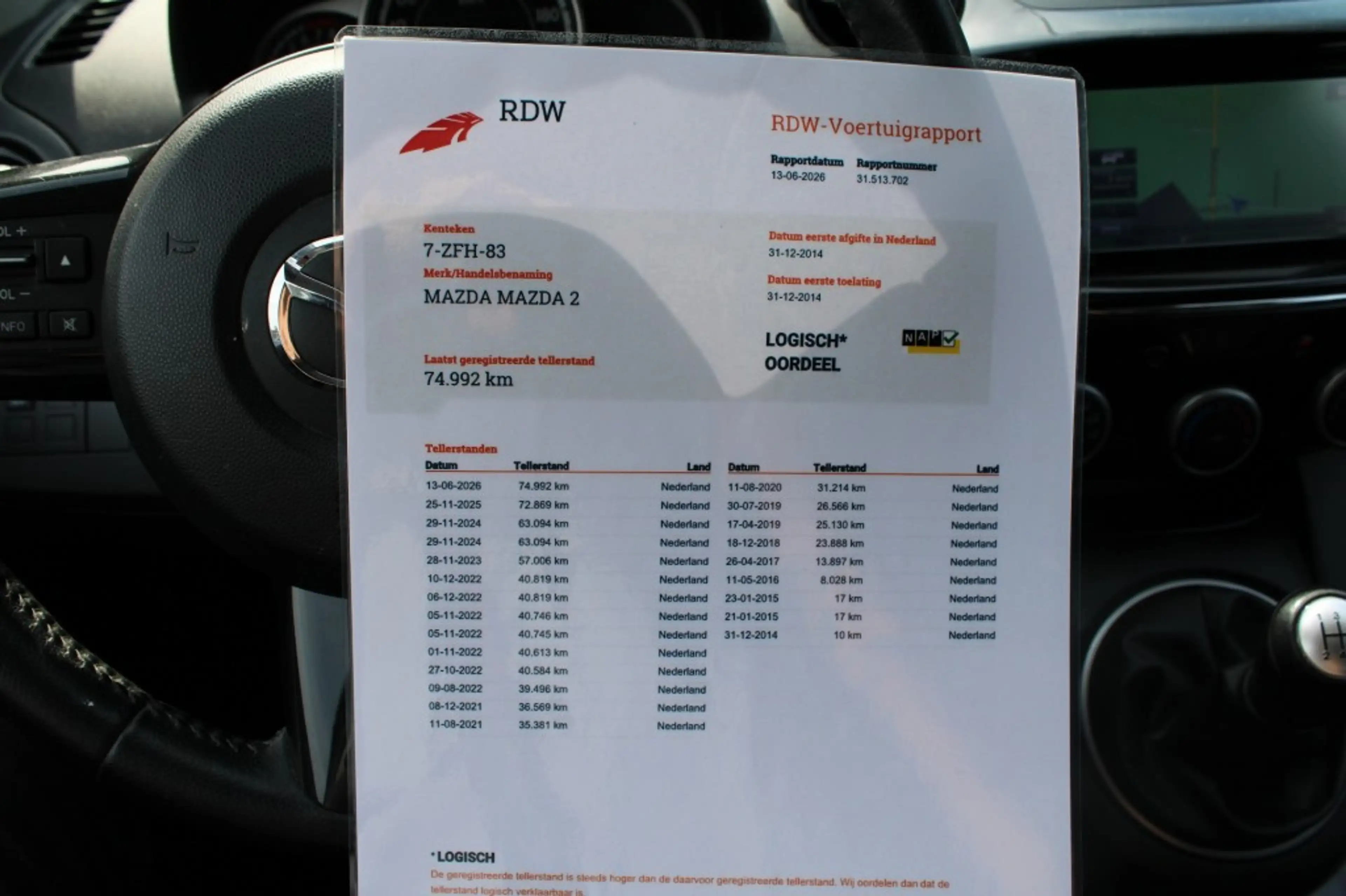 Mazda 2 1.3 Silver Edition 84pk. airco/navi/cruise/bluetoo — photo 9