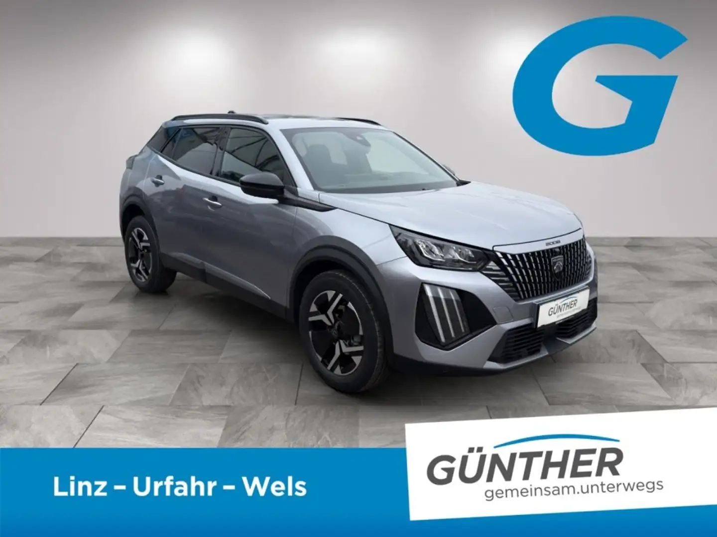 Peugeot 2008 ALLURE PureTech 100 Grau - 2