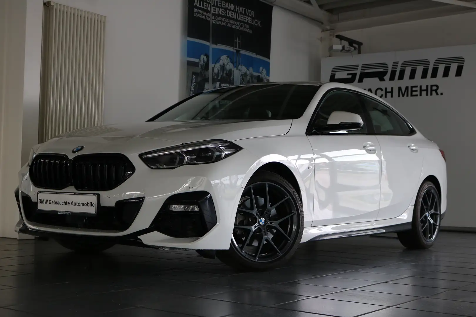 BMW 216 d Gran Coupe MSport M-Sportsitze 18 Zoll HiFi LED Blanc - 1