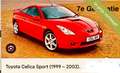 Toyota Celica Superprijs!! 1.8 VVT-i Rood - thumbnail 1
