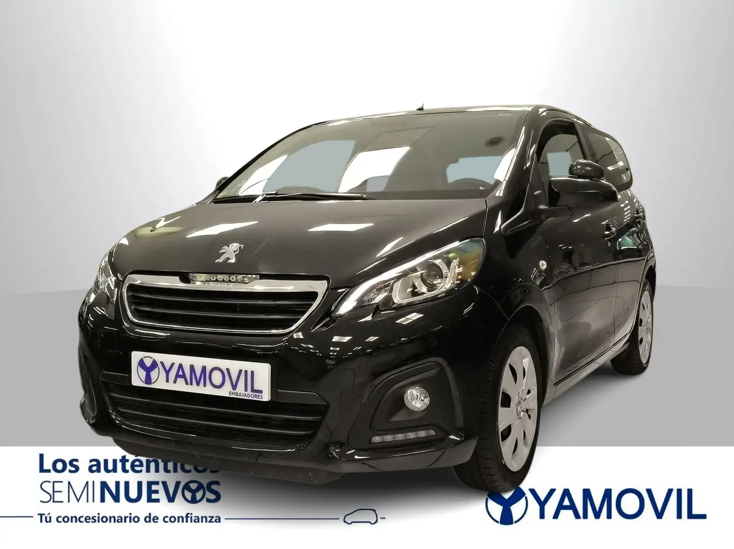 Peugeot 108 1.2 PureTech Active Zwart - 1