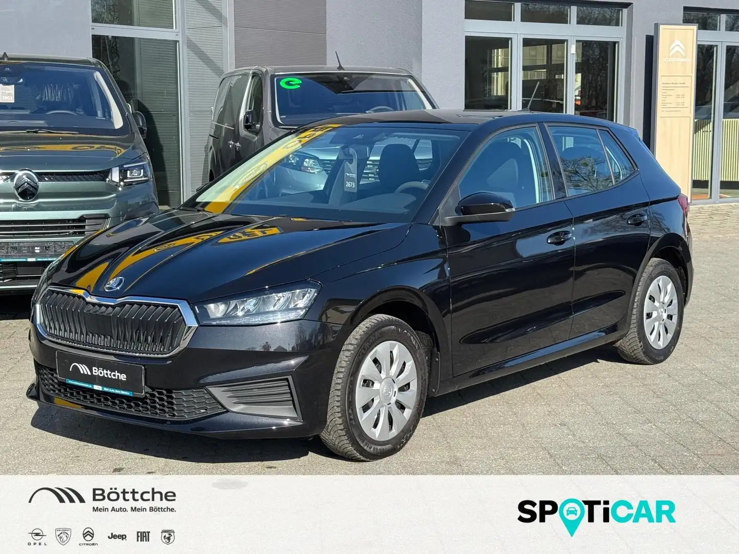 Skoda Fabia 1.0 Active *SHZ*KLIMA*PDC*BLUETOOTH* Zwart - 1