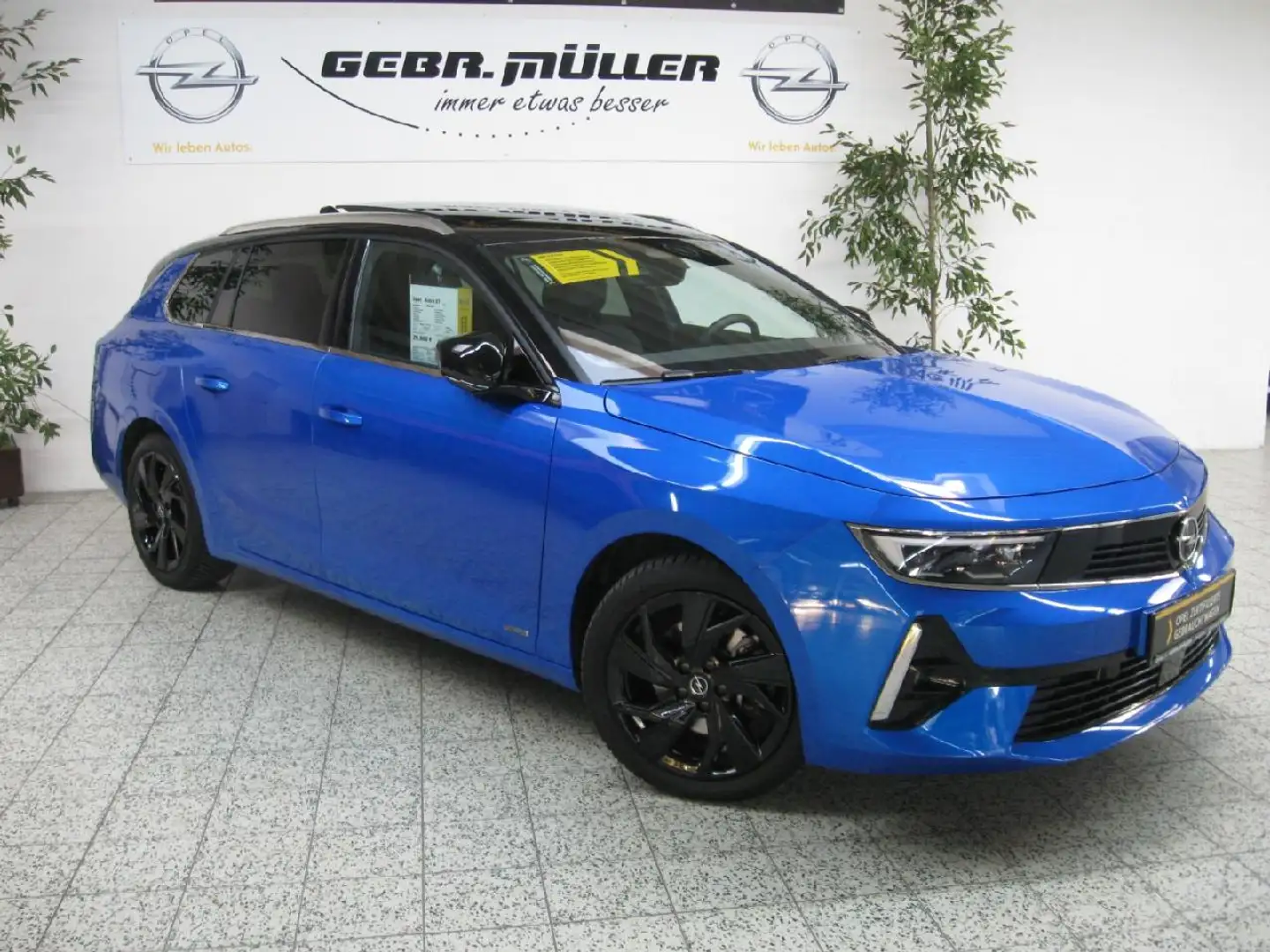 Opel Astra GS Line Blau - 2