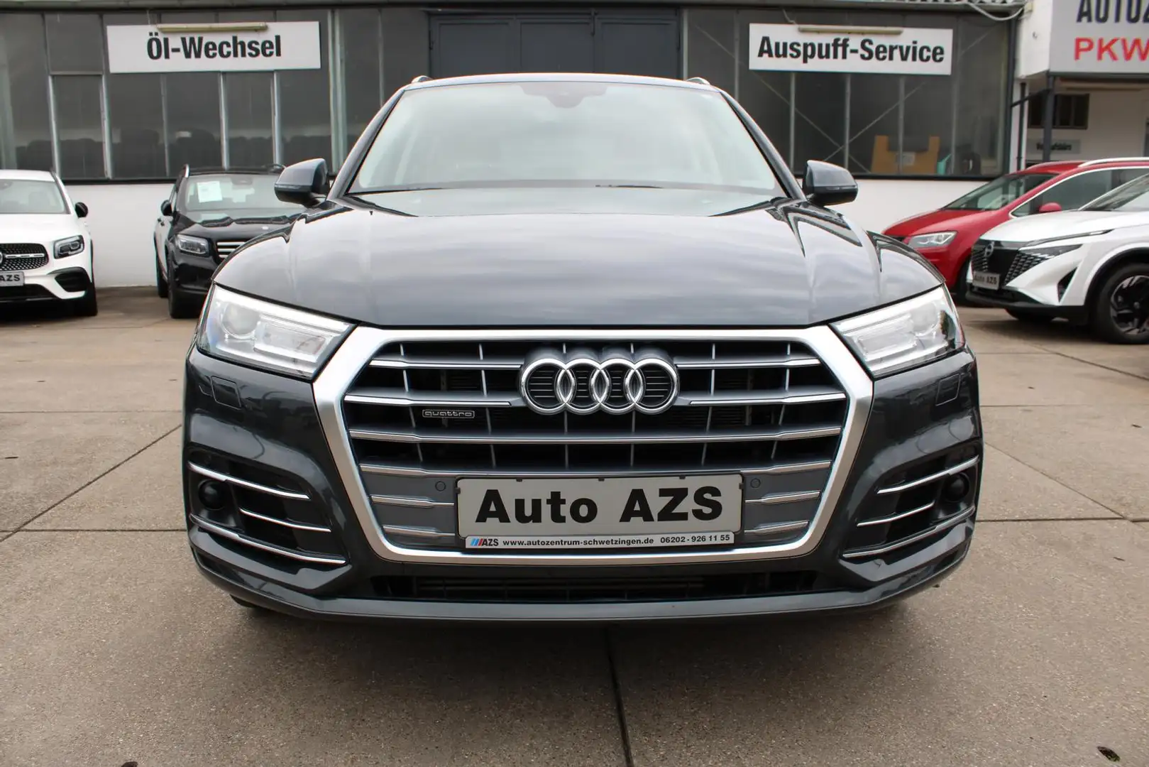 Audi Q5 50TFSI e S-Line/1.Hd/HEAD UP/NAVI/ACC/SHZ/LED Gris - 2