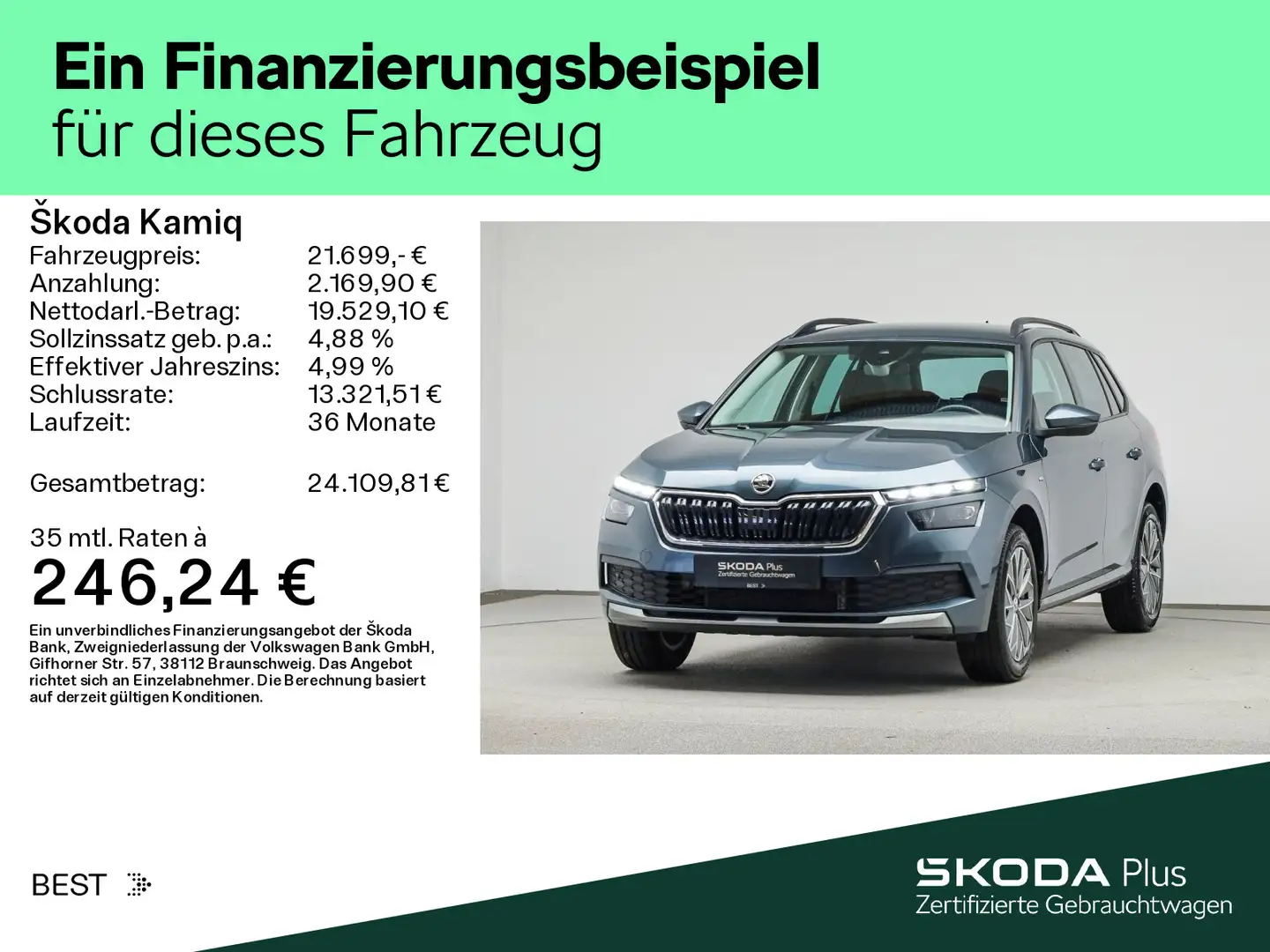 Skoda Kamiq 1.5 TSI DSG CLEVER*LED*NAVI*KLIMA*PDC*SHZ Gris - 2
