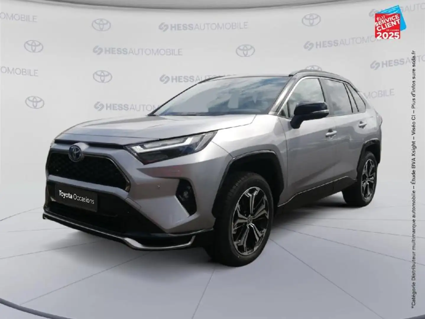 Toyota RAV 4 2.5 Hybride Rechargeable 306ch Collection AWD-i MY Gris - 1