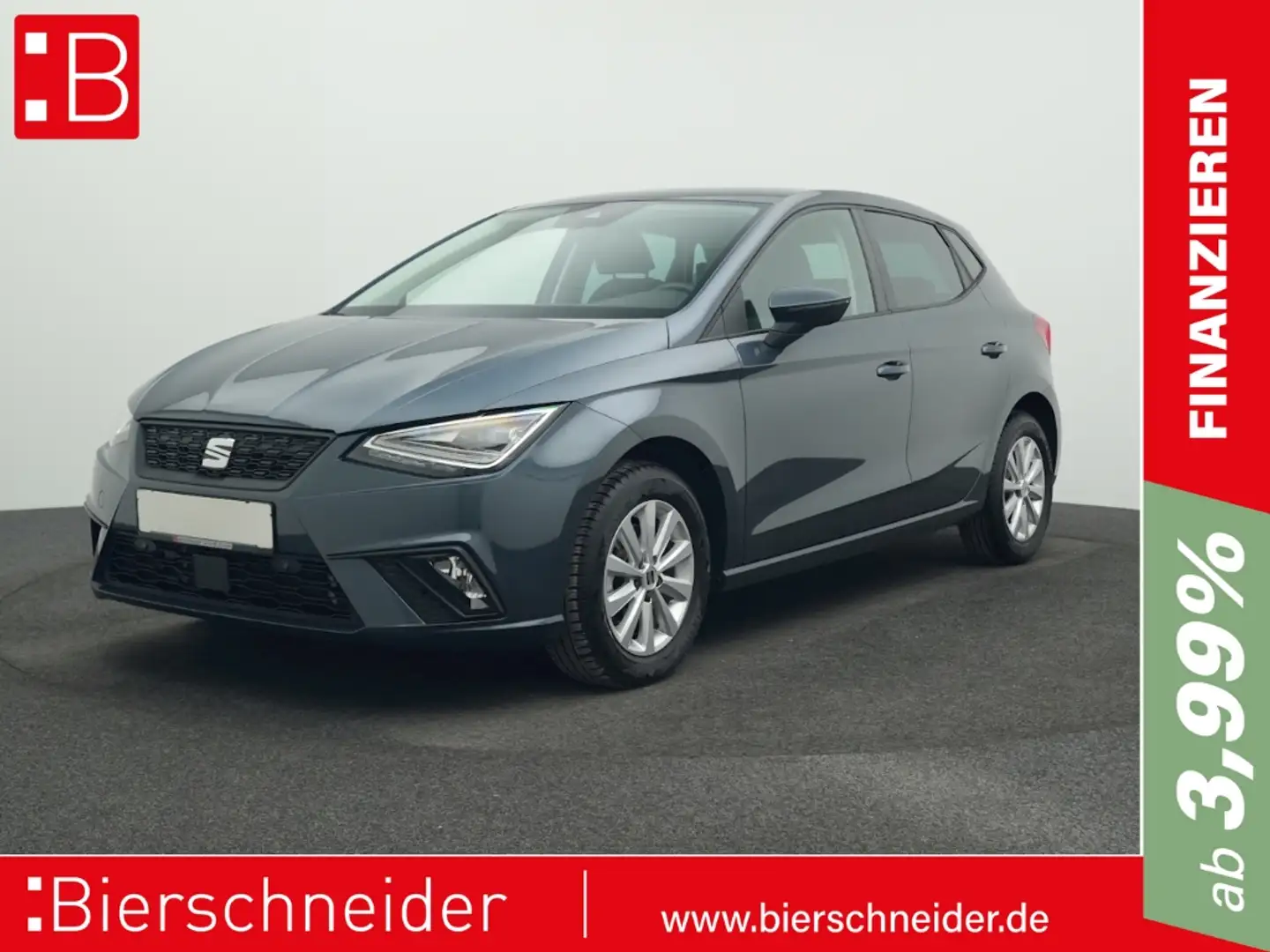 SEAT Ibiza 1.0 TSI Style NAVI LED KAMERA Grau - 1