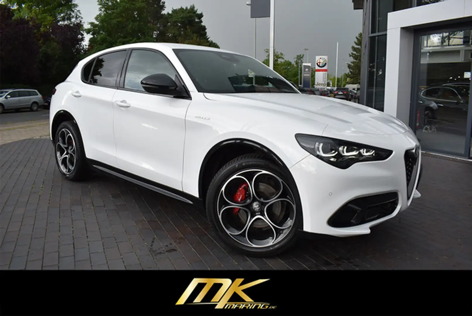Alfa Romeo Stelvio VELOCE Q4 AUTO*LED*CARPLAY*20 ZOLL*TRAUM Weiß - 1