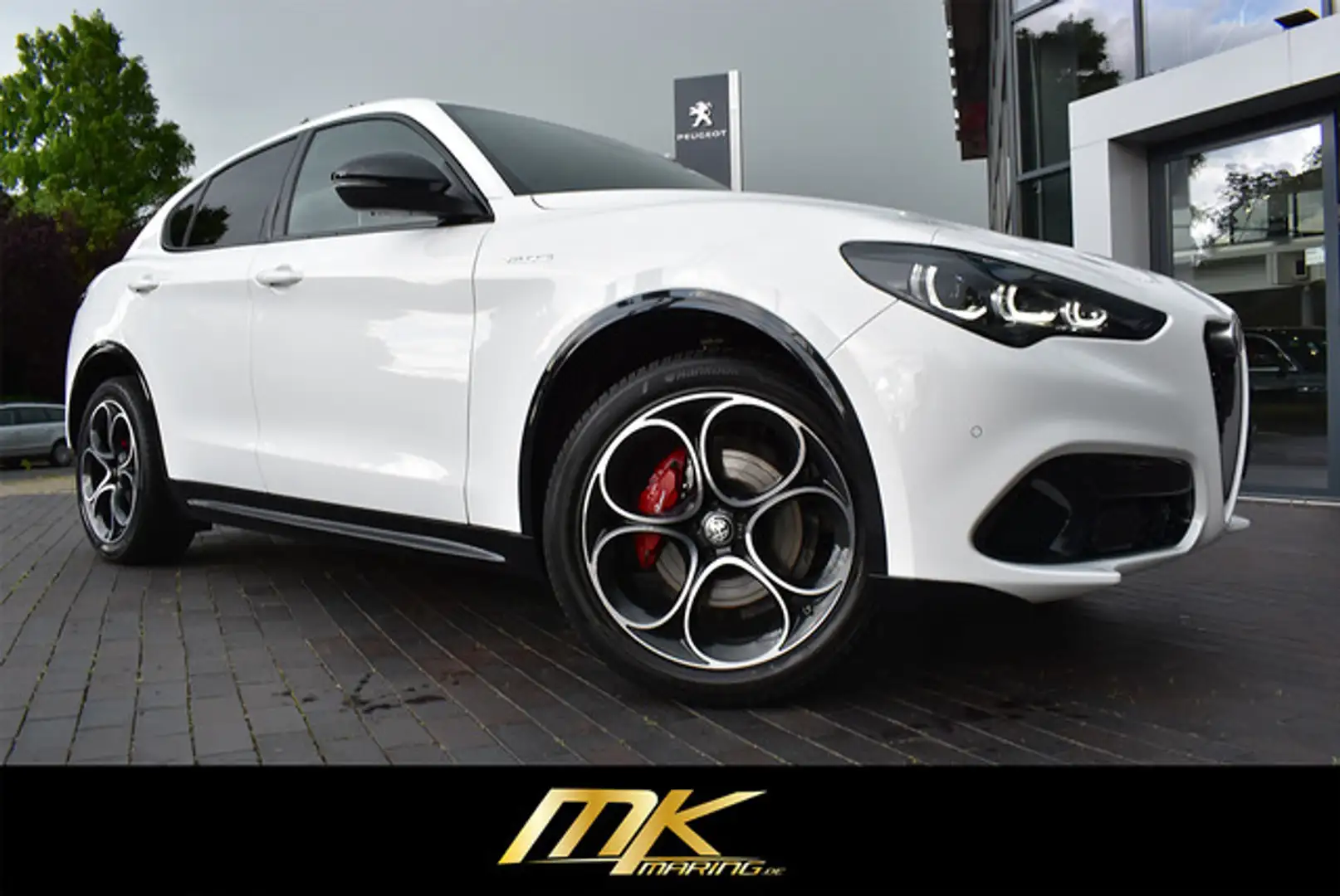 Alfa Romeo Stelvio VELOCE Q4 AUTO*LED*CARPLAY*20 ZOLL*TRAUM Weiß - 2