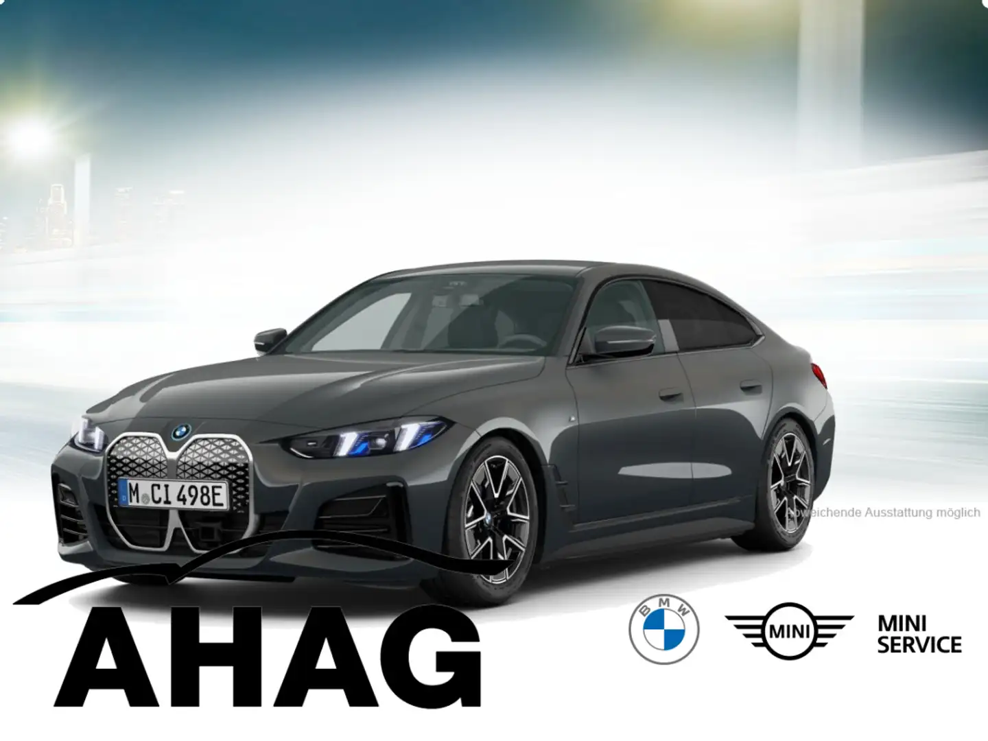 BMW i4 eDrive40 M Sportpaket Klimaaut. Komfortzugang Grau - 2