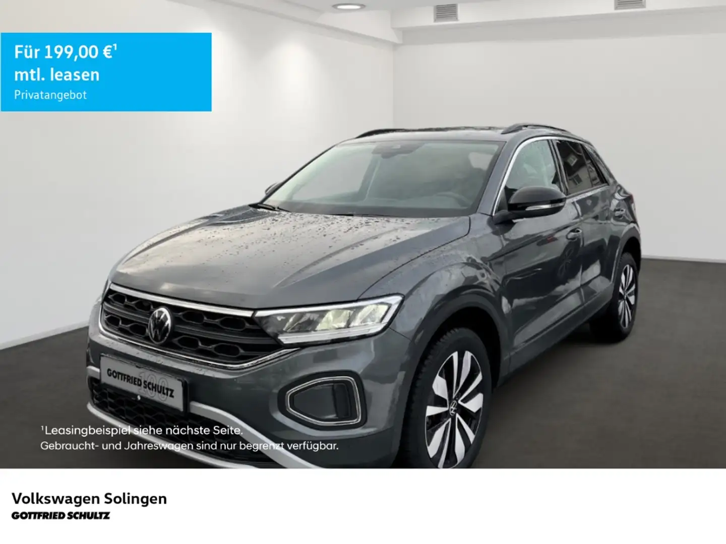 Volkswagen T-Roc 1.0 TSI Goal Navi   Park Assist   Light Assist   A Grau - 1