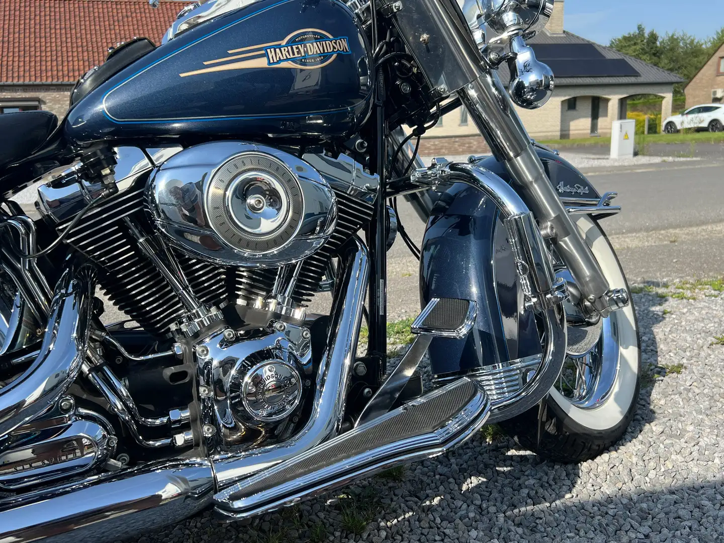 Harley-Davidson Heritage Softail Albastru - 2