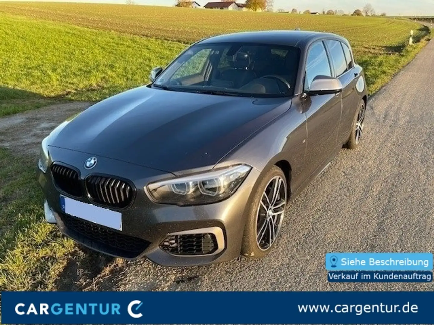 BMW 140 M i xDrive Special Edition SpoSi Key LED Navi Grau - 1