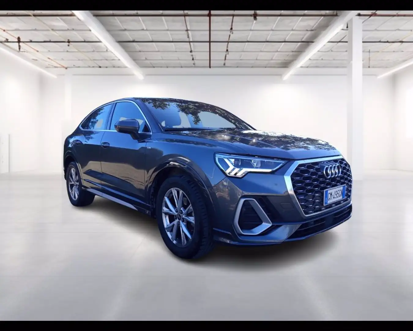 Audi Q3 Sportback 35 2.0 tdi S line edition s-tronic Gris - 1