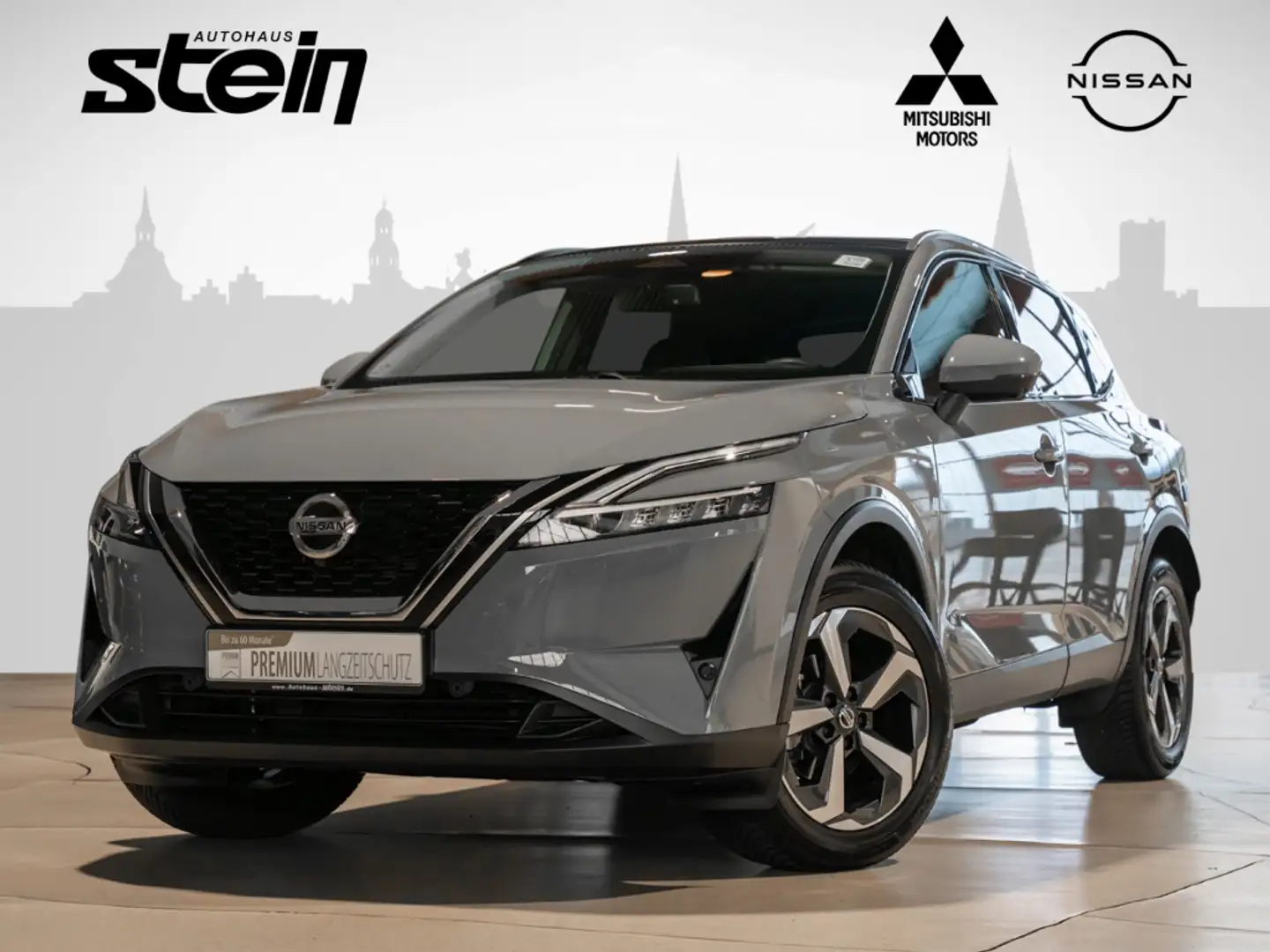 Nissan Qashqai 1.3 DIG-T MHEV Premiere Edition HUD Panorama Navi Grijs - 1