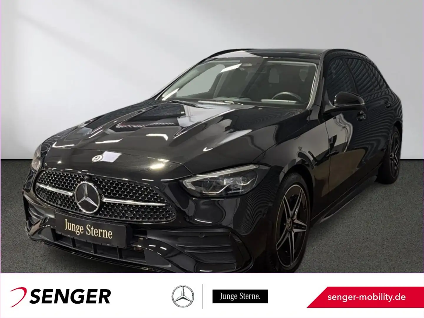 Mercedes-Benz C 220 d T AMG Night Panorama Ambiente Memory AHK Schwarz - 1