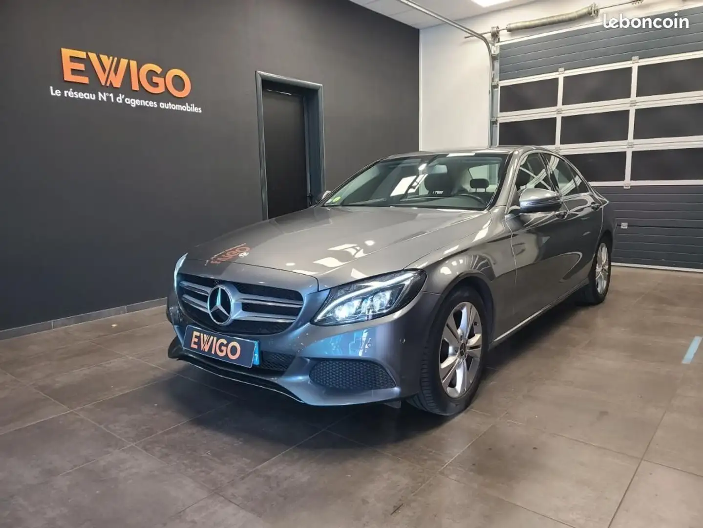 Mercedes-Benz C 180 Mercedes 180 d 116ch Executive 7G-Tronic Plus Gris - 1