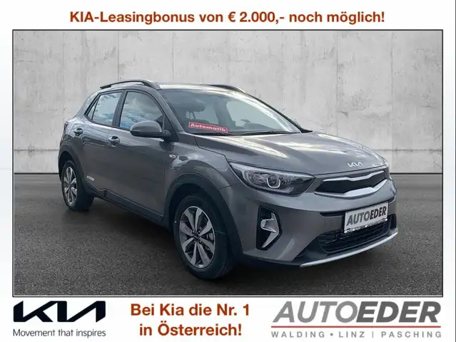 Kia Stonic 1,0 TGDI GPF ISG Silber DCT Aut.