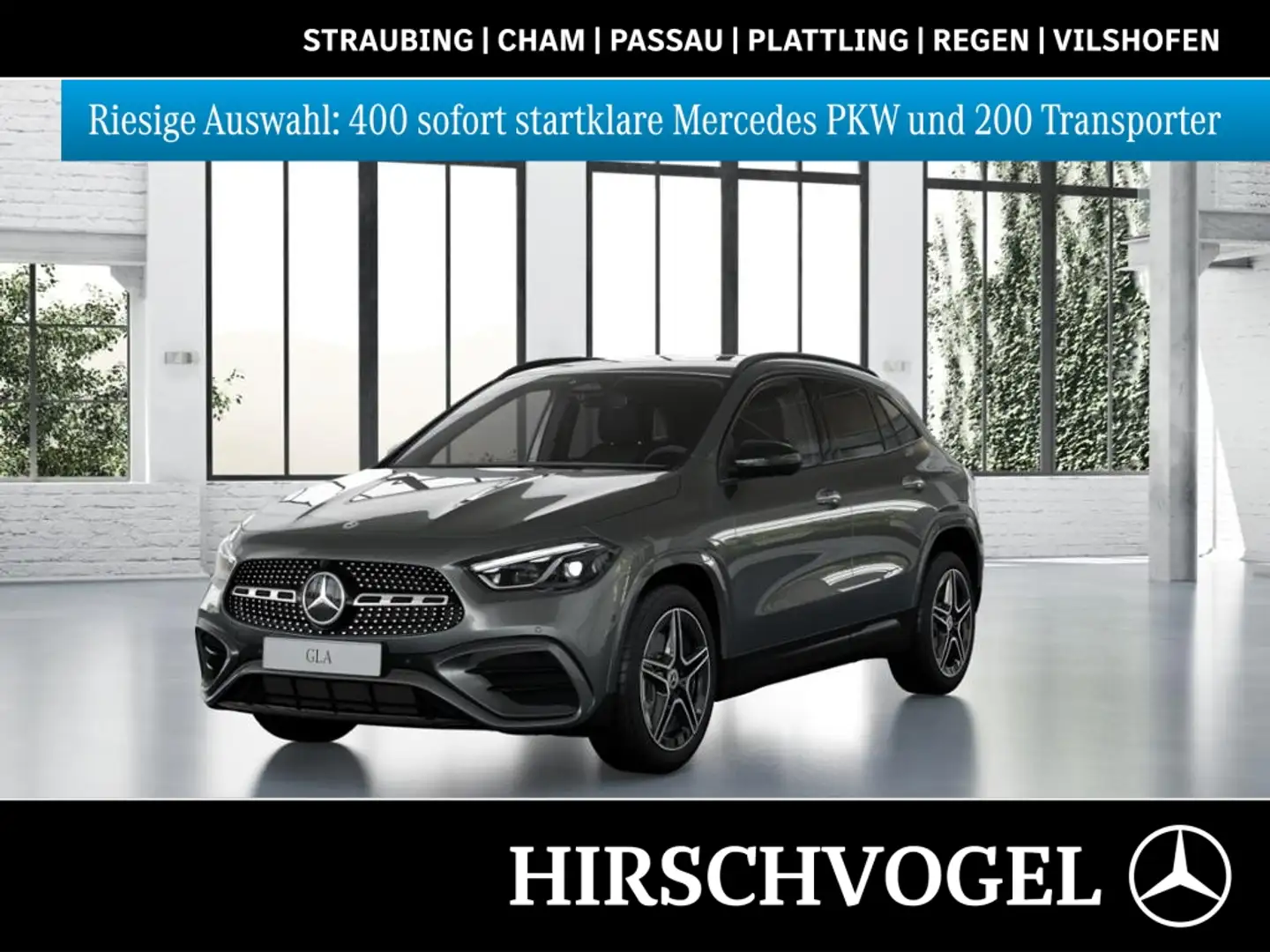 Mercedes-Benz GLA 200 EDITION AMG-Line+Night+AHK+DISTR+KEYLESS Grau - 1