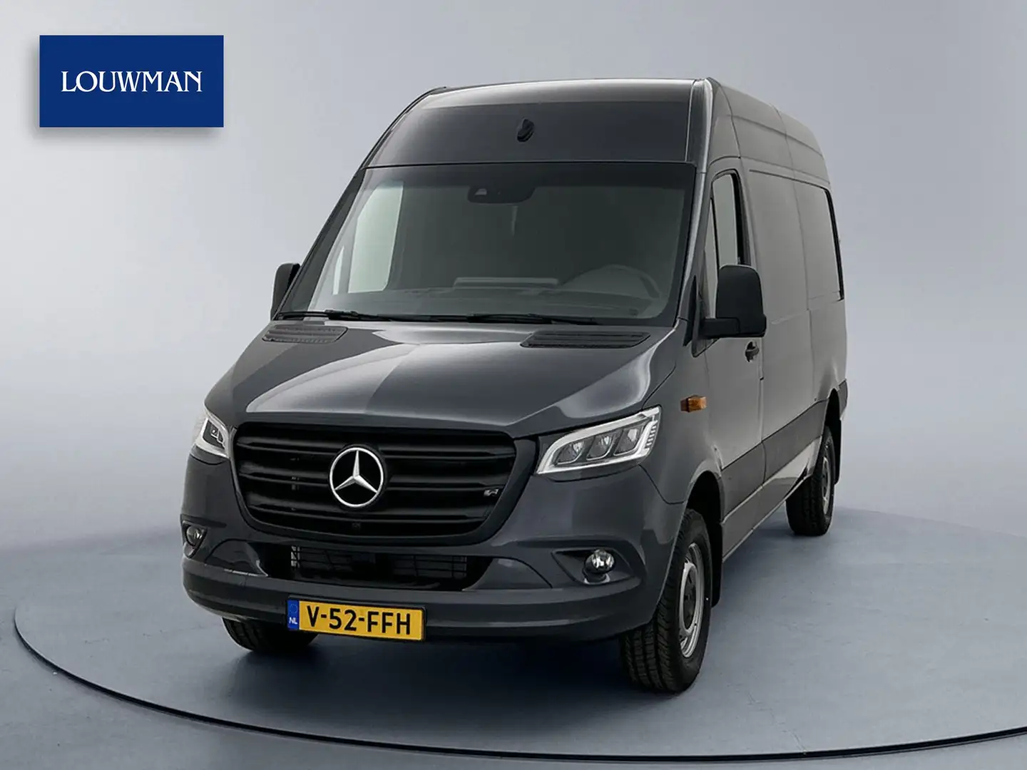 Mercedes-Benz Sprinter 319 1.9 CDI 366 L2H2 9G-Automaat Nieuw BPM Vrij LE Grijs - 2