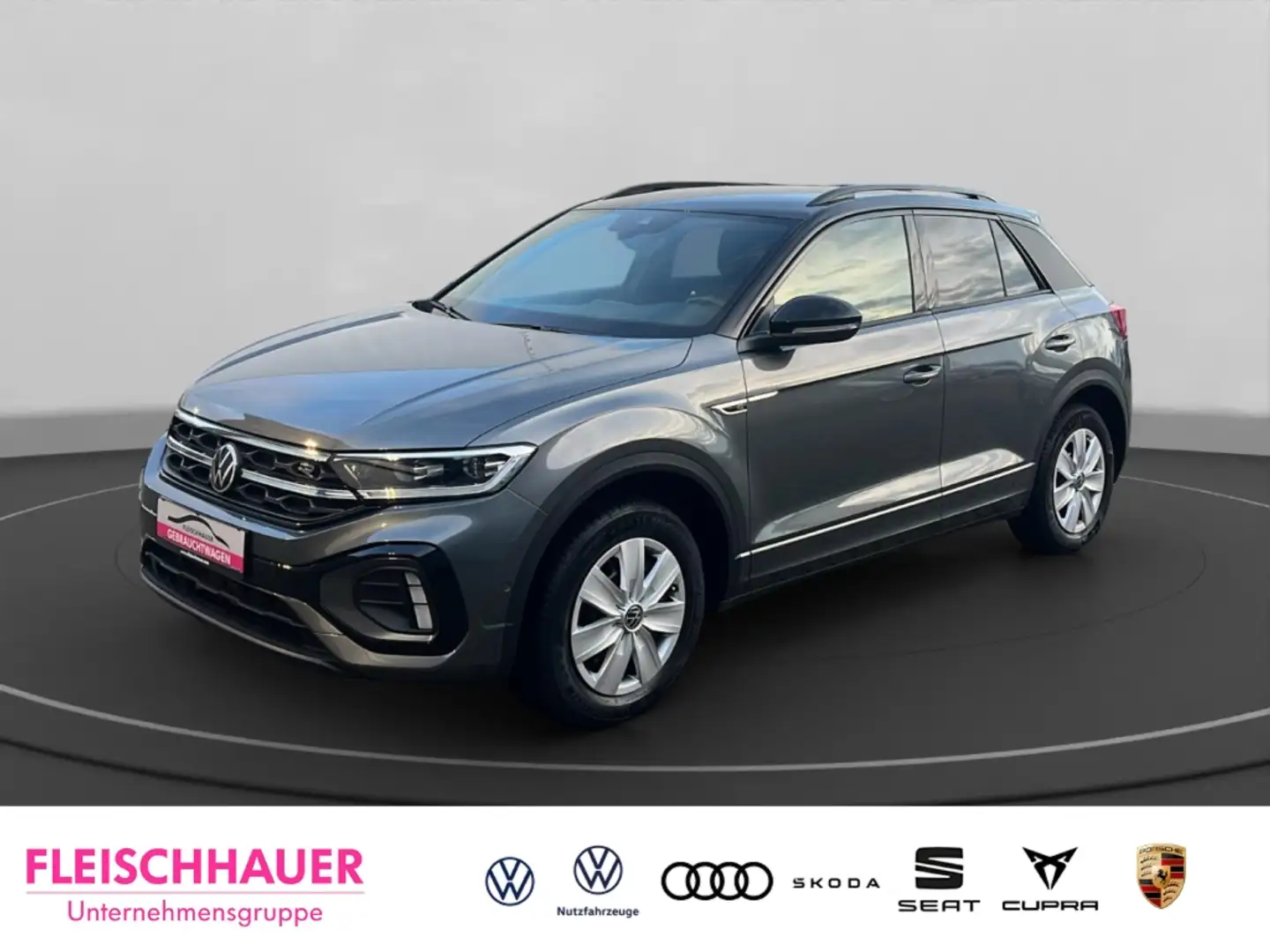 Volkswagen T-Roc 2.0 TDI R-Line Black Style AHK Navi Subwoofer Gris - 1