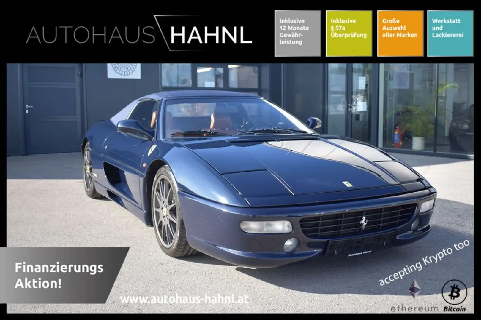 Ferrari F355 F1 Spider Niebieski - 1