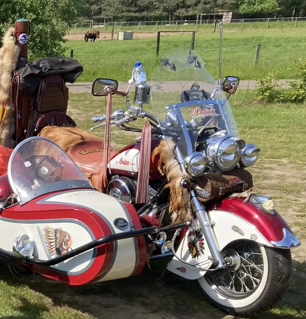 Kawasaki VN 800 drifter indian sidecar aanhanger - 2