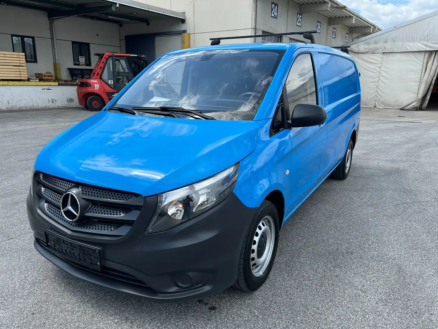 Mercedes-Benz Vito 111 CDI | Schiebetür | Flügeltüre | Euro6 Blauw - 1