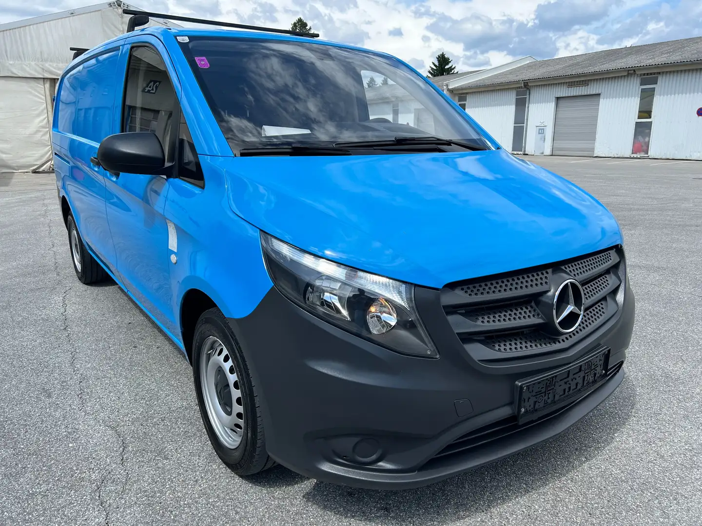 Mercedes-Benz Vito 111 CDI | Schiebetür | Flügeltüre | Euro6 Blauw - 2