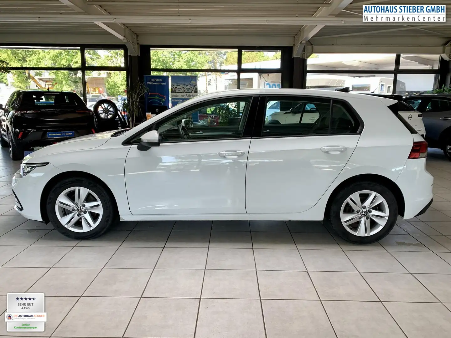 Volkswagen Golf Life SHZ+LHZ+NAVI+EPH VO+HI 1.5 eTSI Weiß - 2