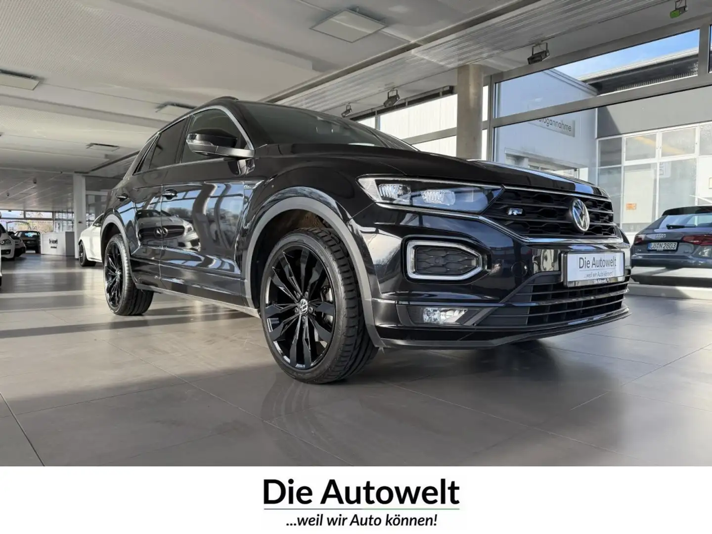 Volkswagen T-Roc Sport 1.5 TSI DSG 2x R-LINE LED ACC PDC BT Klima Schwarz - 1