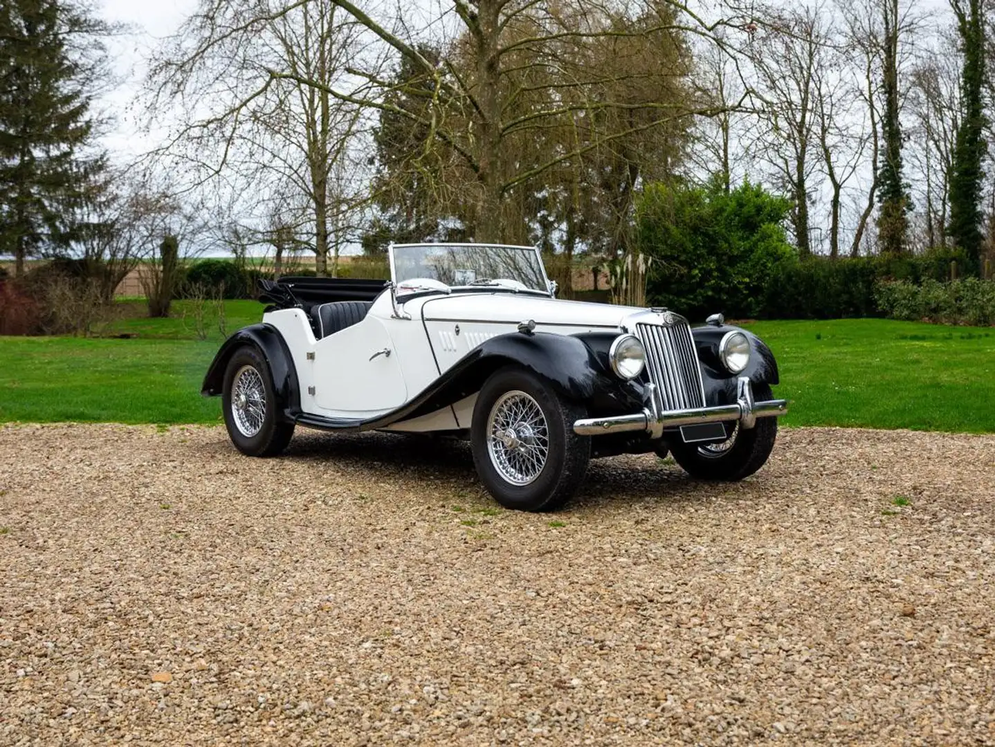 MG Midget TF Alb - 1