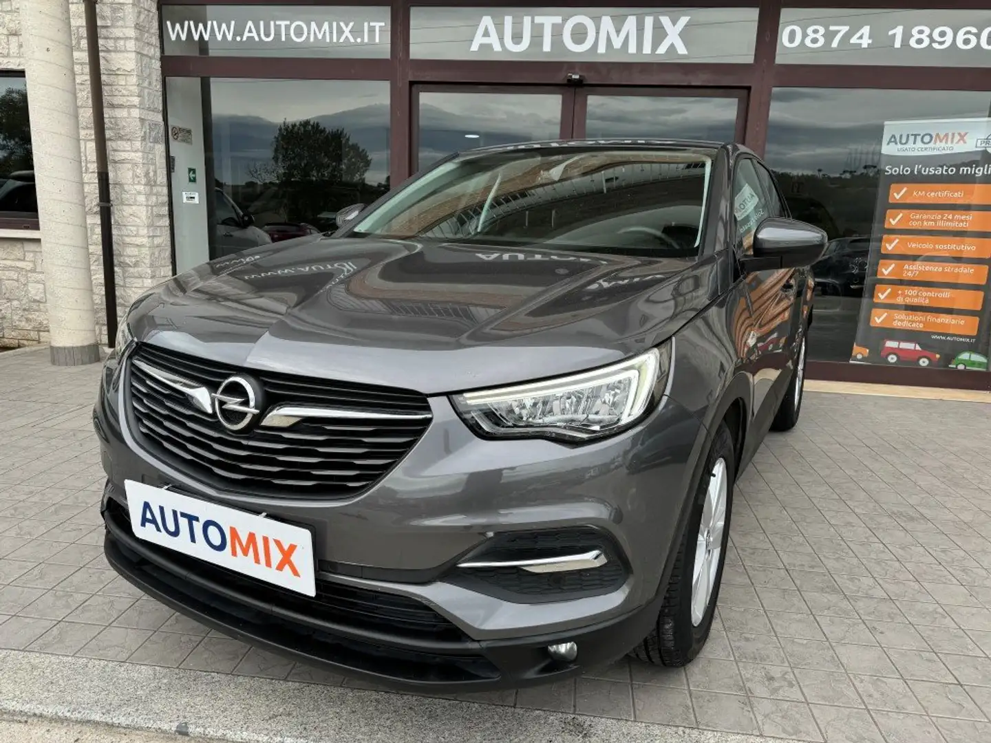 Opel Grandland X 1.5 Ecotec Business AUTOCARRO N1 Grigio - 2