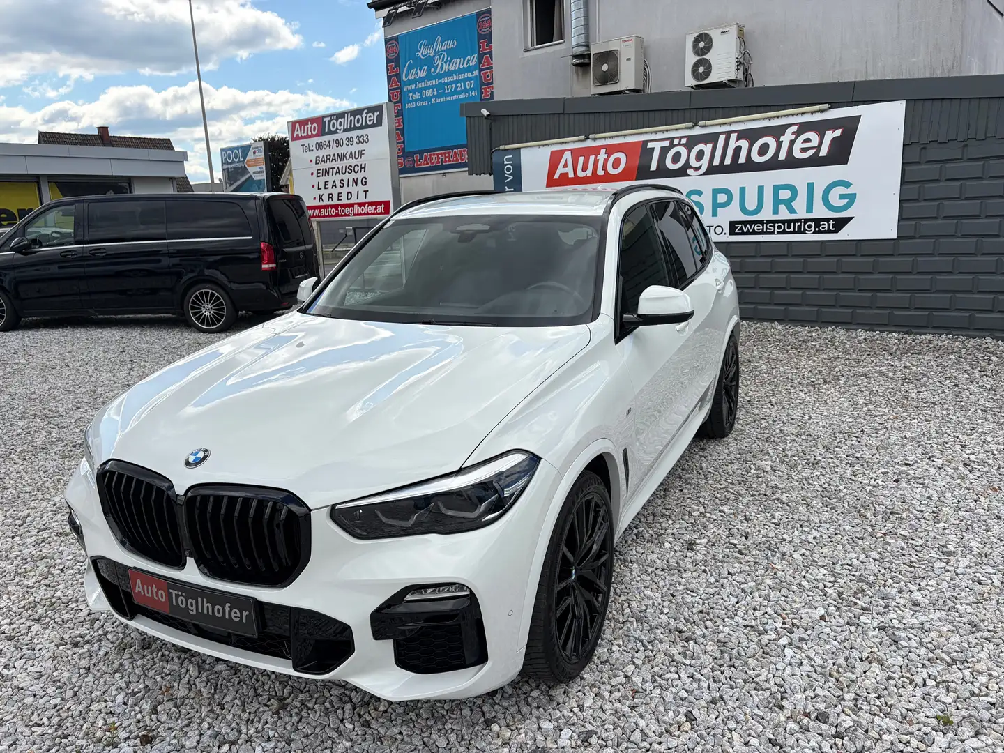 BMW X5 xDrive 30d M-Sport AHV Luft Sitzklima NightVision Weiß - 1
